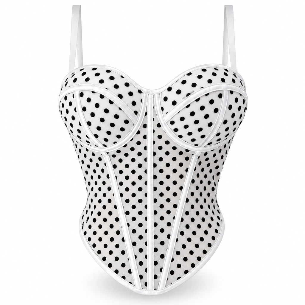 Corset Polka Dots