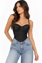 Corset Polka Dots