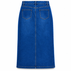 Falda Denim Botonera