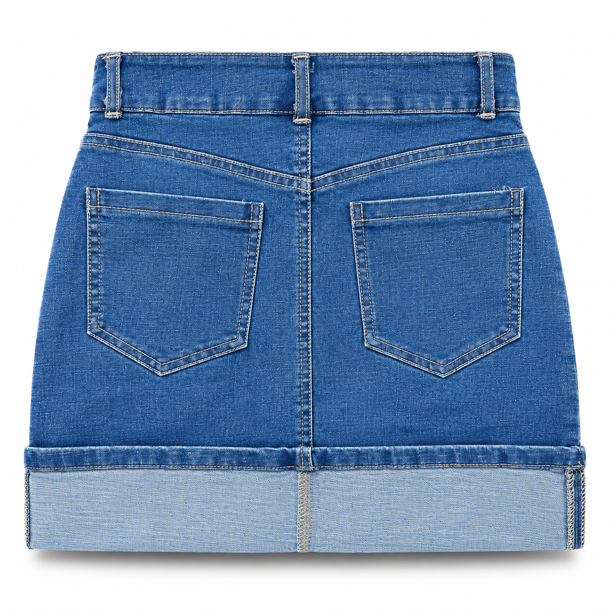 Falda Denim Dobles