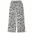 Jeans Wide Leg Animal Print