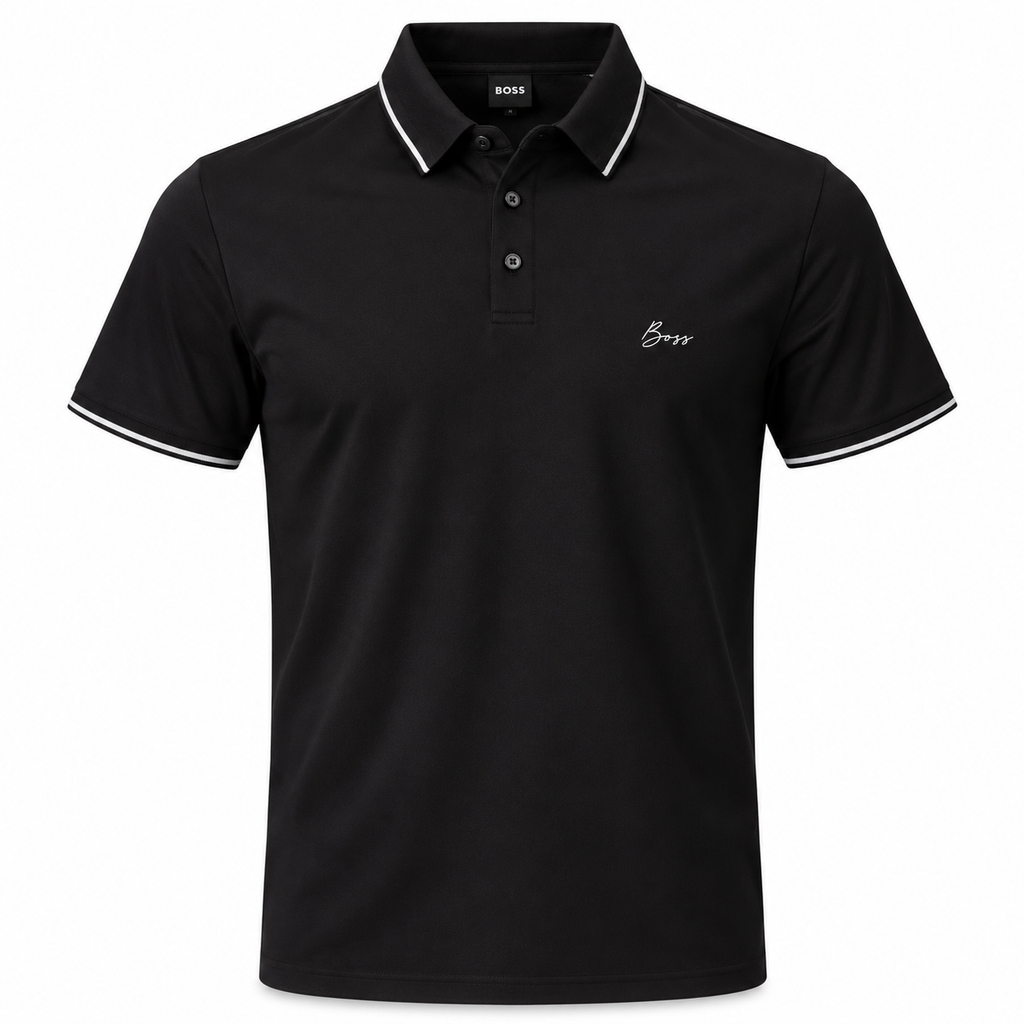 POLO BOSS TOTAL BLACK