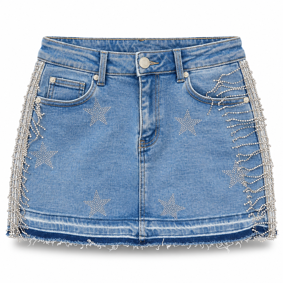 Falda Denim Star Glam