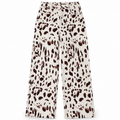 Jeans Wide Leg Animal Print