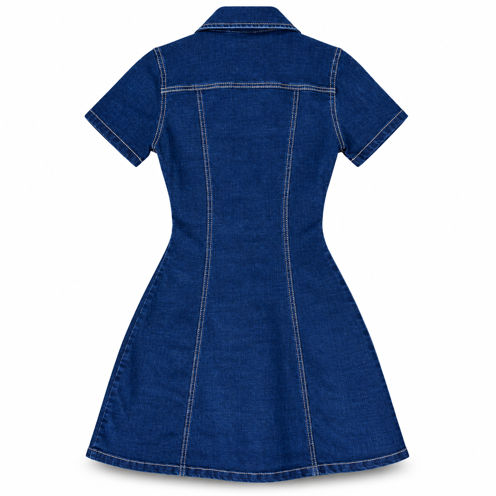 Vestido Denim Wester