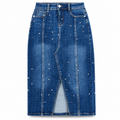 Falda Denim Utility