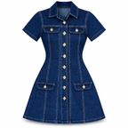 Vestido Denim Wester