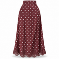 Falda Polka Dots Encaje