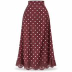 Falda Polka Dots Encaje