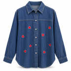Camisa oversize corazones