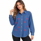 Camisa oversize corazones