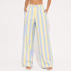 “Pantalón Wide Leg Rayas”