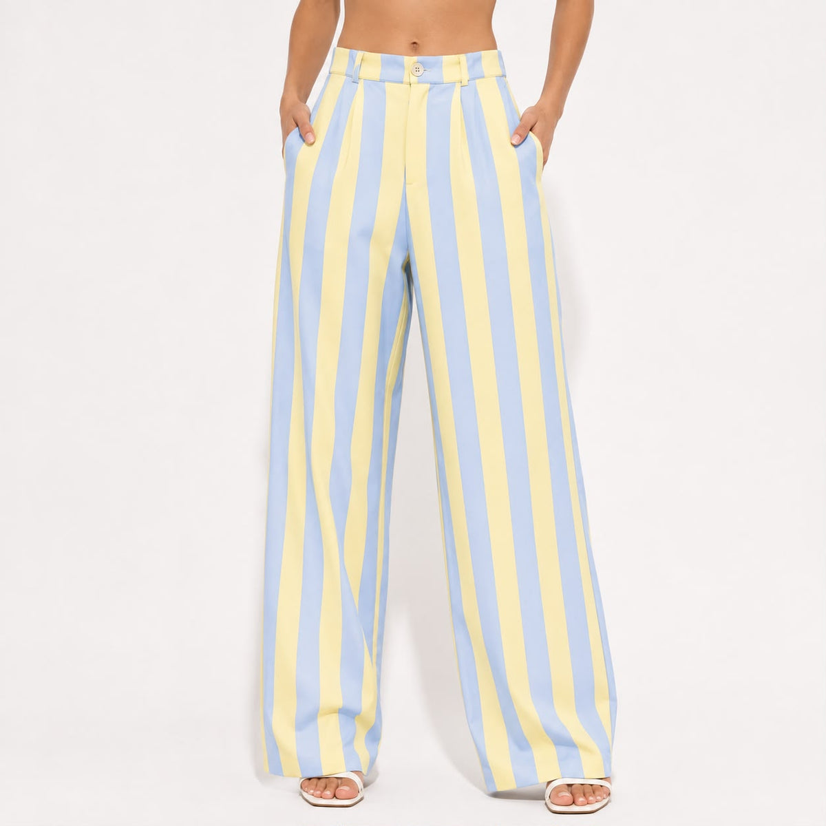 “Pantalón Wide Leg Rayas”