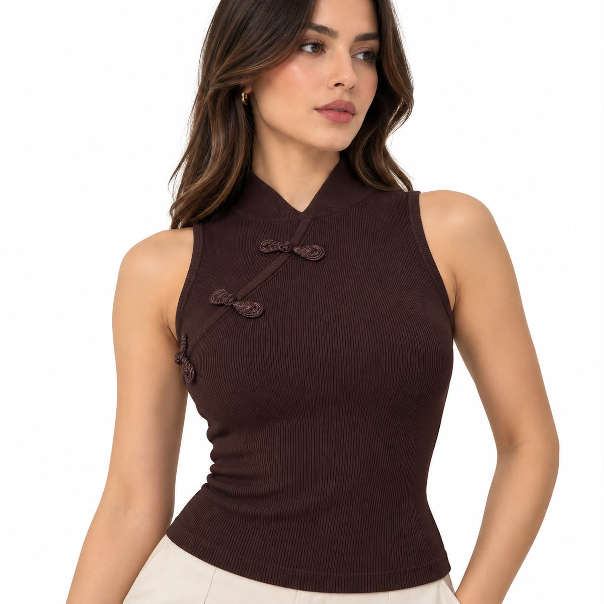 Blusa Tejida Estilo Oriental