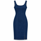 Vestido Denim Zipper