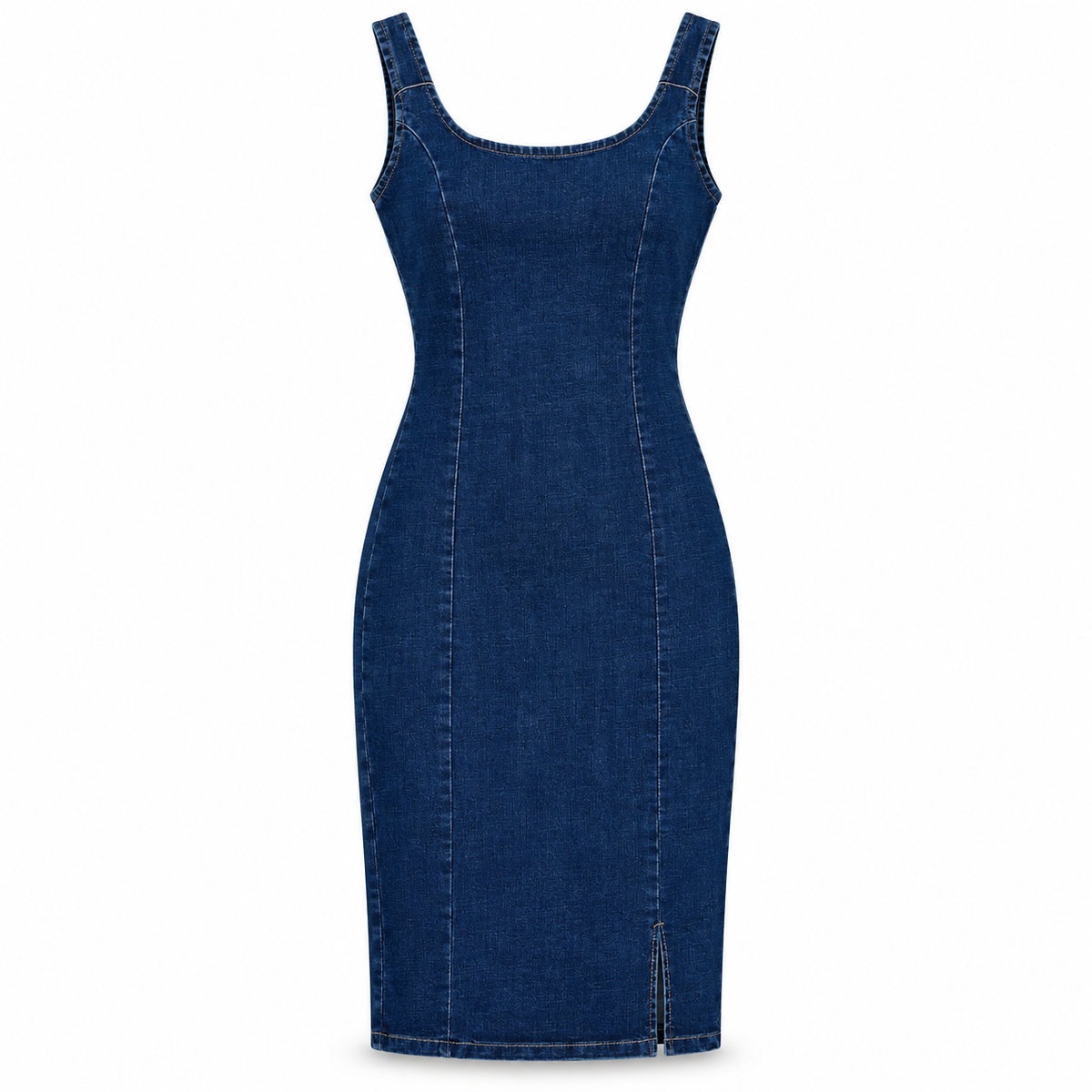 Vestido Denim Zipper