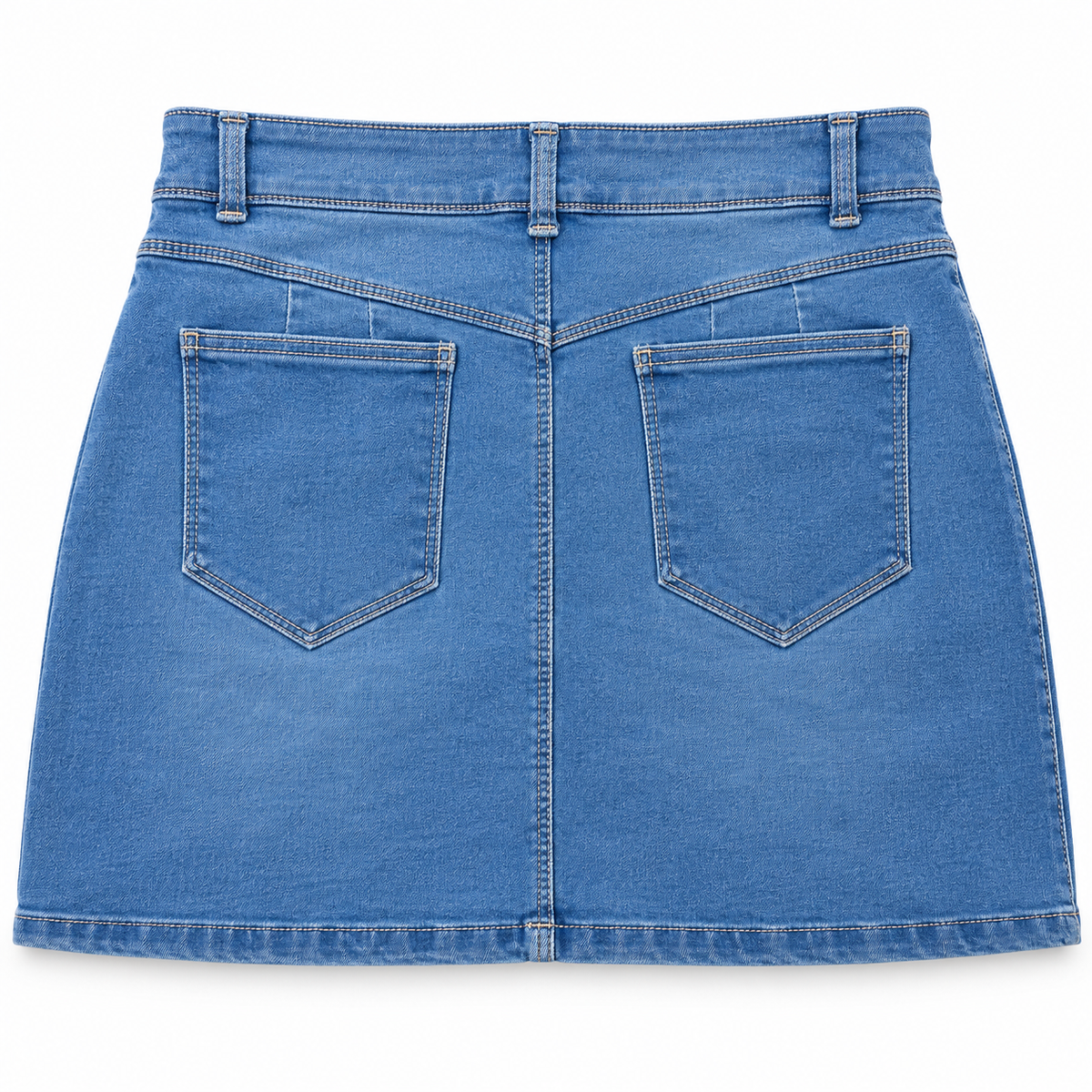 Falda Denim Star – Estilo Urbano