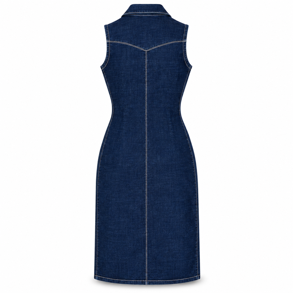 Vestido Denim Clásico