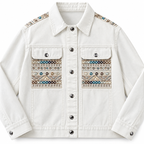 Chamarra Western Boho con Flecos