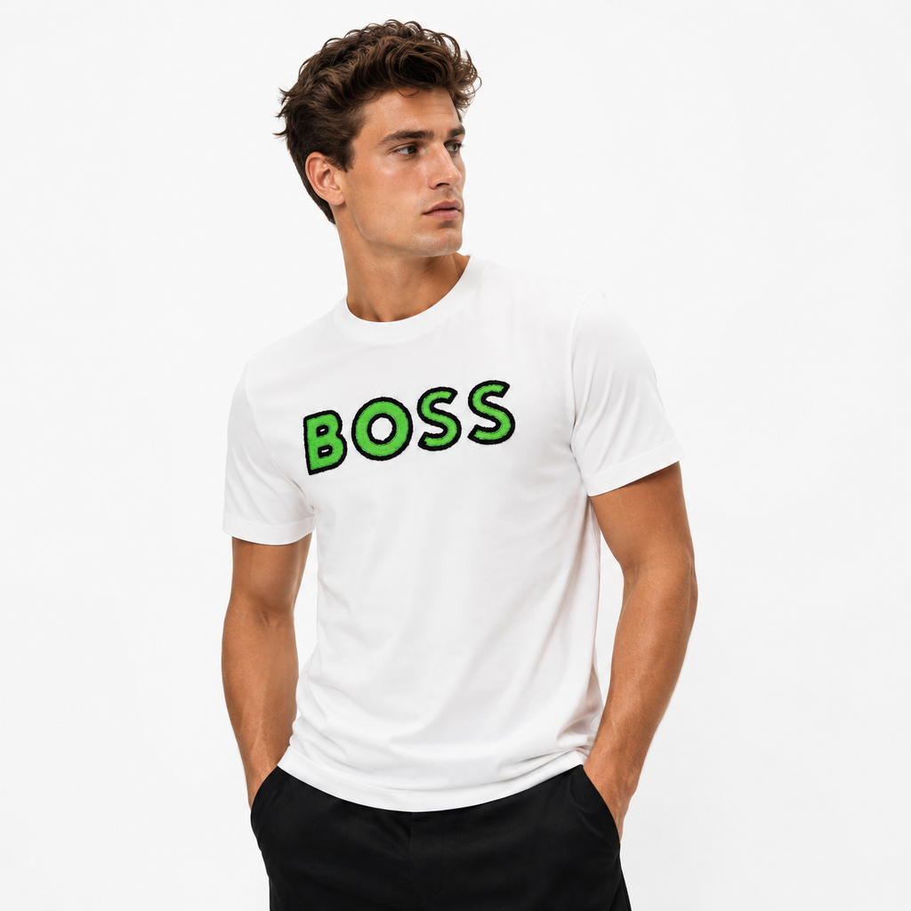 PLAYERA BOSS LOGO VERDE