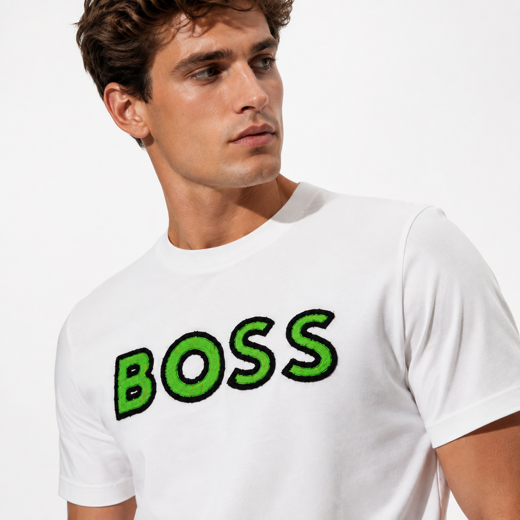 PLAYERA BOSS LOGO VERDE