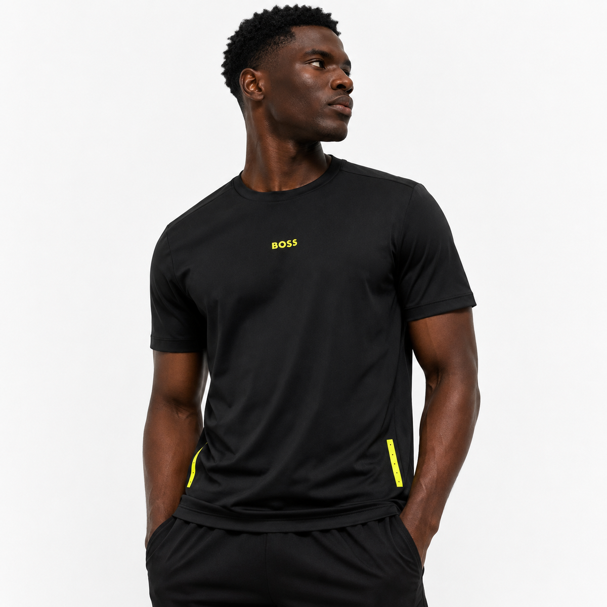 PLAYERA BOSS SPORT NEGRO