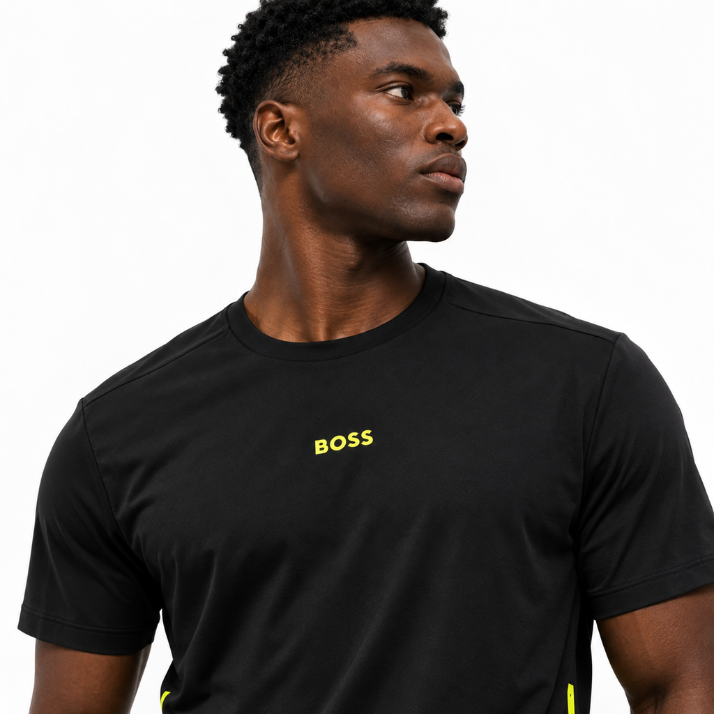 PLAYERA BOSS SPORT NEGRO