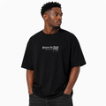 OVERSIZE BELIEVE BLACK