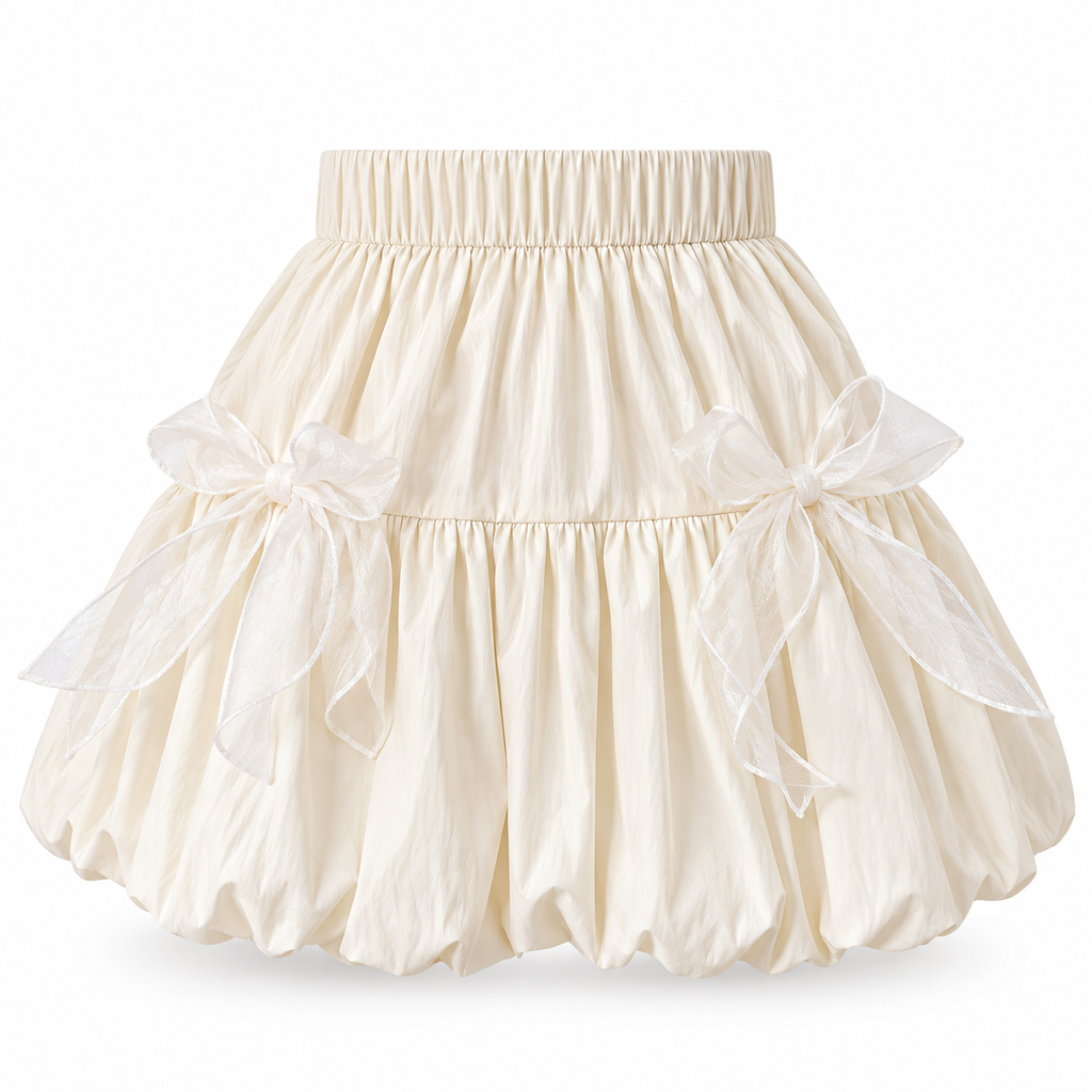 Falda Bubble con Lazos