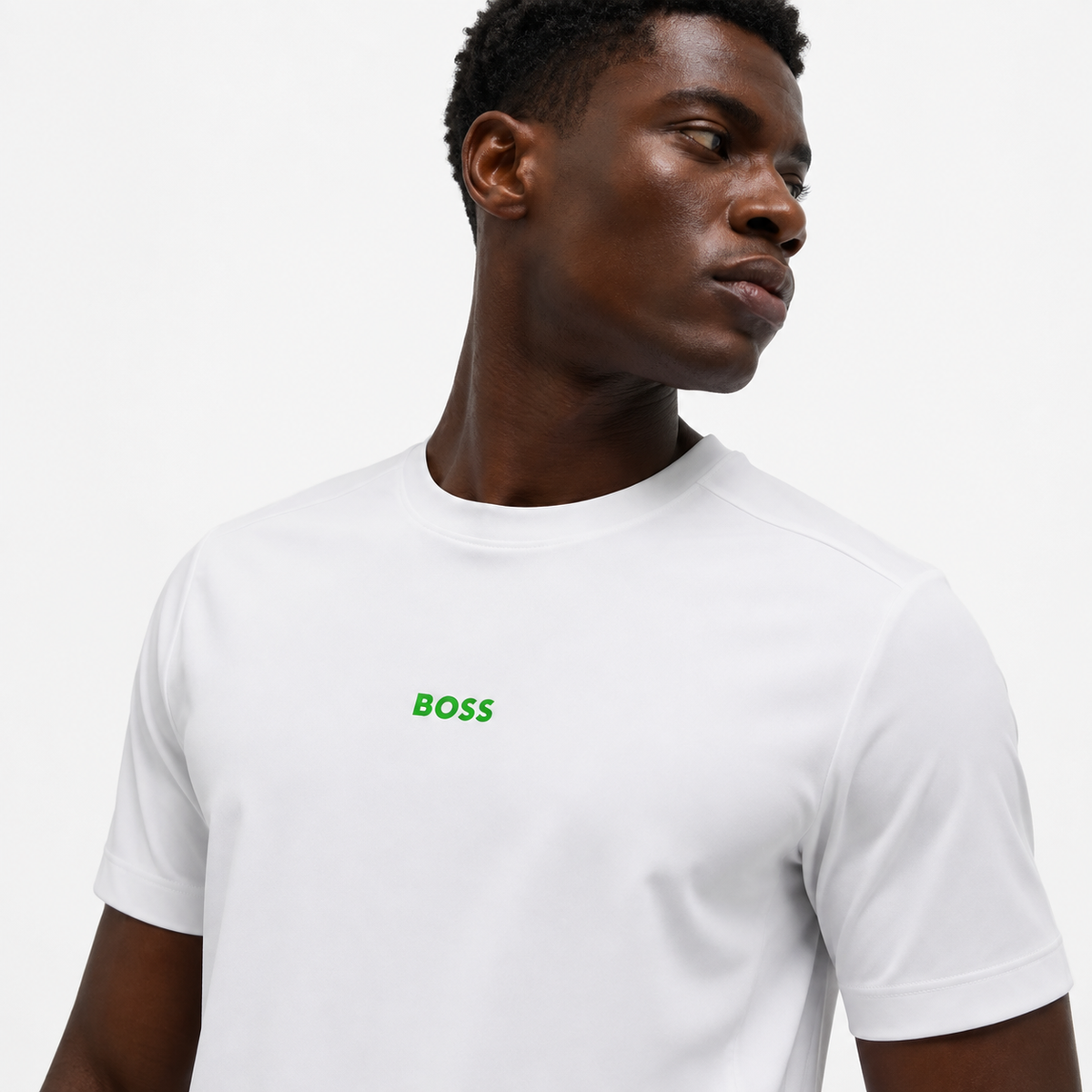 PLAYERA BOSS SPORT BLANCA