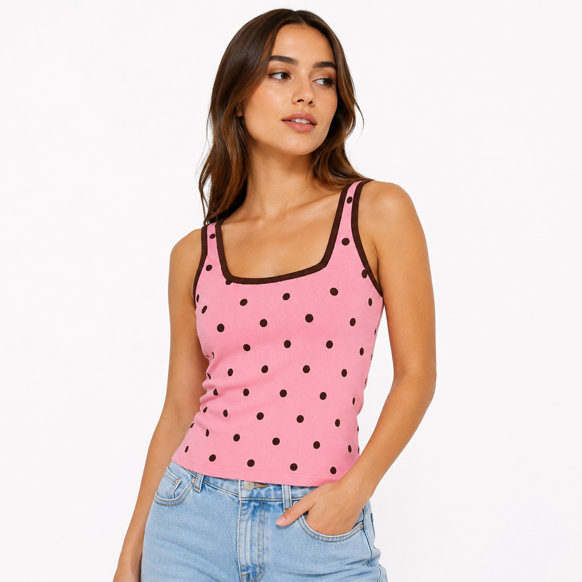 Blusa polka dots