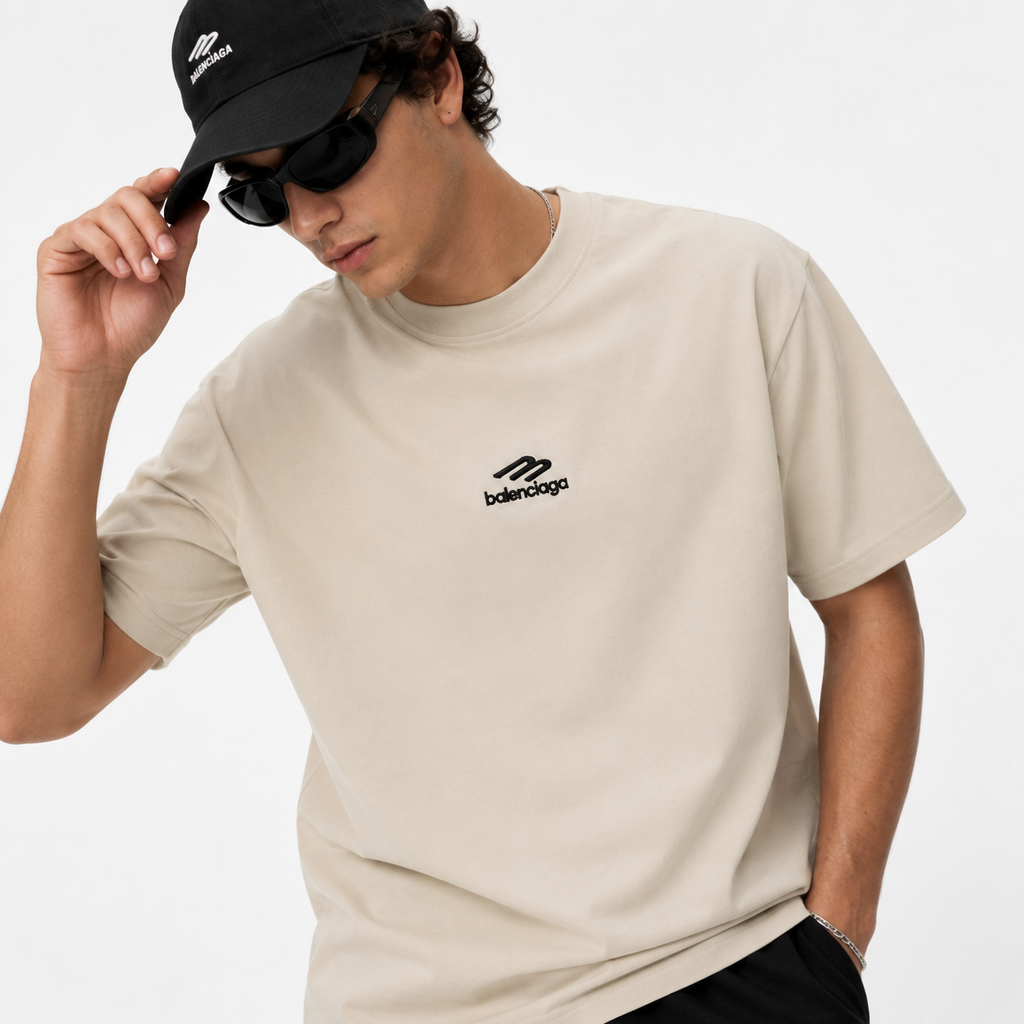 PLAYERA BALENCIAGA BEIGE