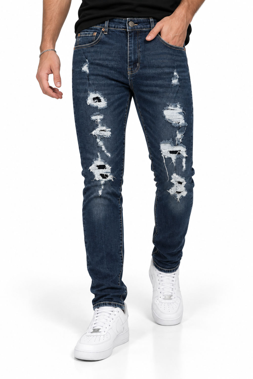 JEANS BE LU #107 MARINO