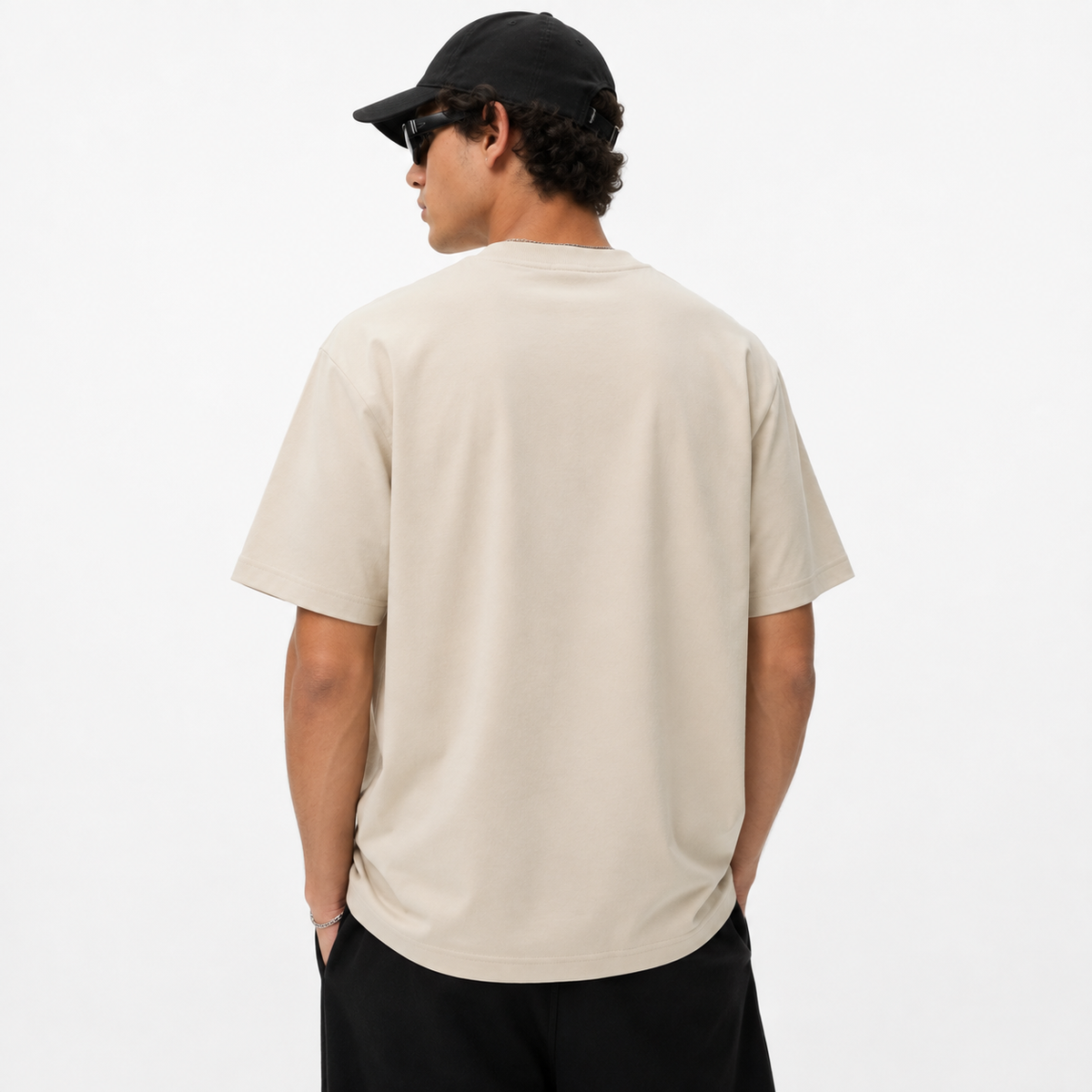 PLAYERA BALENCIAGA BEIGE