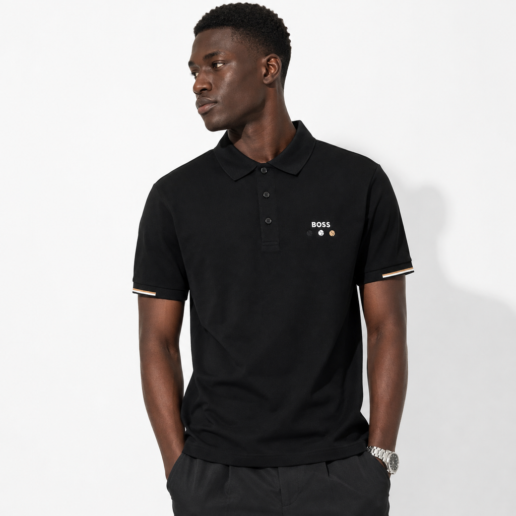 POLO BOSS BEISBOL BLACK