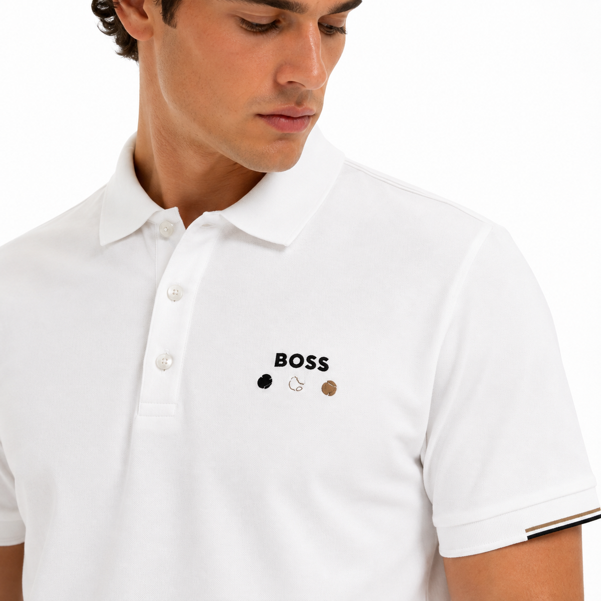 POLO BOSS BEISBOL WHITE