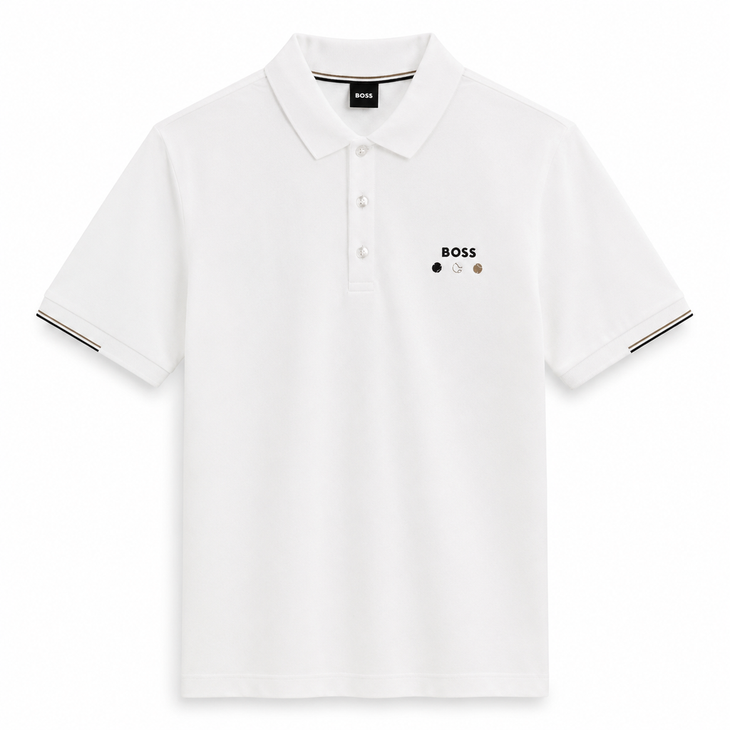 POLO BOSS BEISBOL WHITE