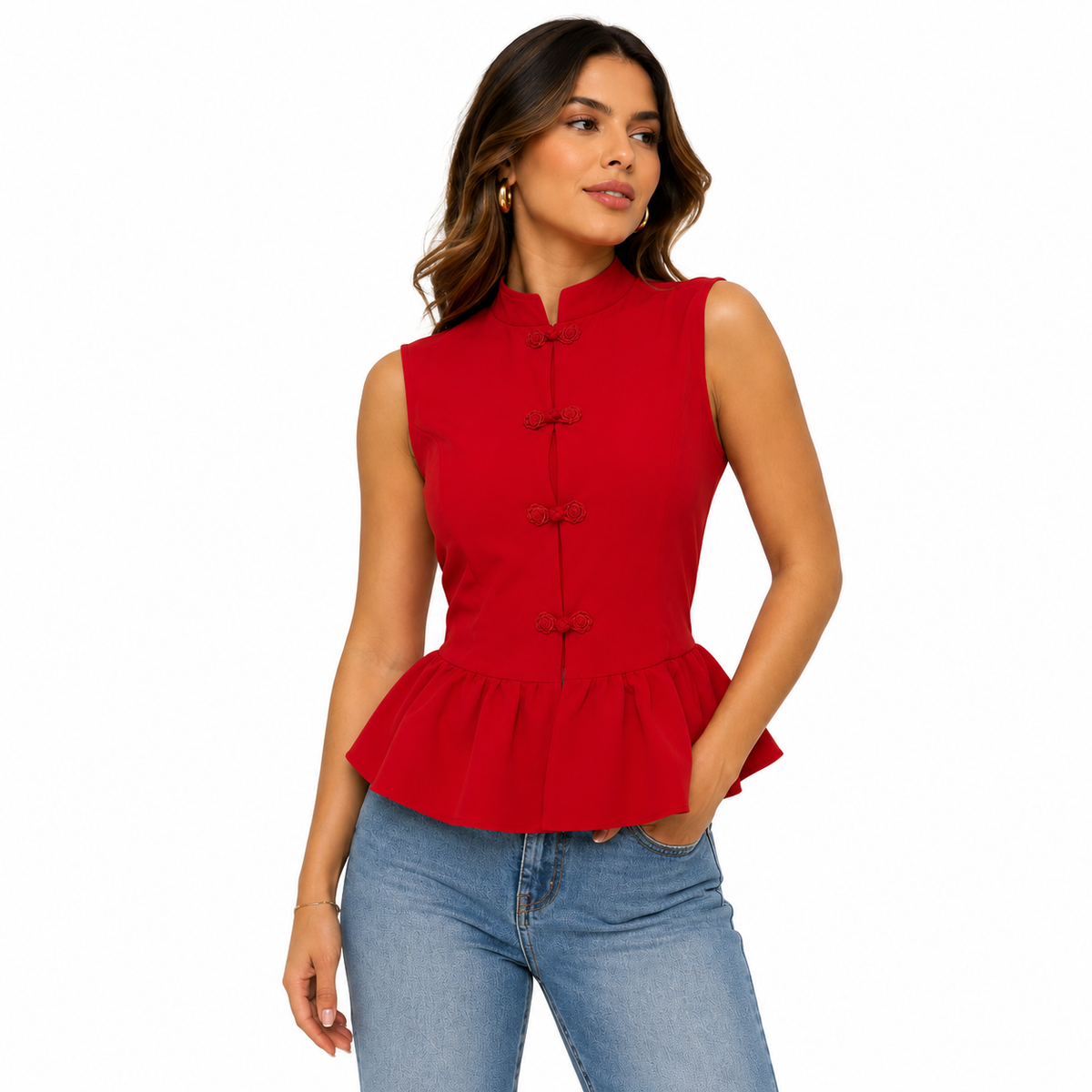 Blusa Élan Rouge