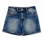 Short Denim Vintage High Waist
