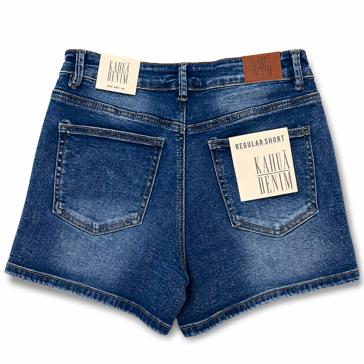 Short Denim Vintage High Waist
