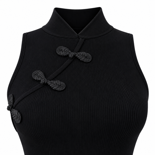 Blusa Tejida Estilo Oriental