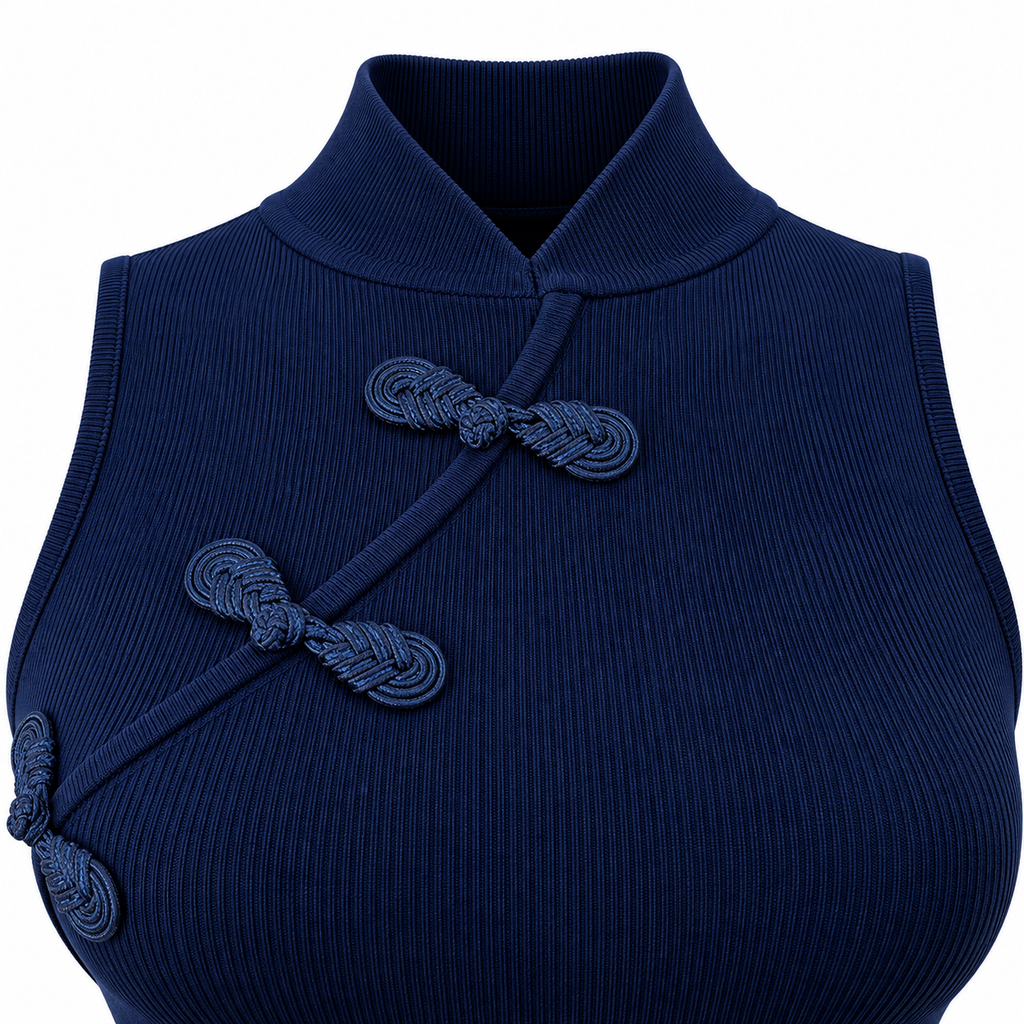 Blusa Tejida Estilo Oriental