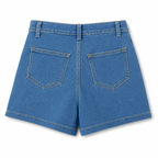 Falda Corta Denim Cargo