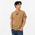 PLAYERA AlX LOGO PRINT CAMEL
