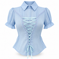 Blusa Corset Romántica con listón