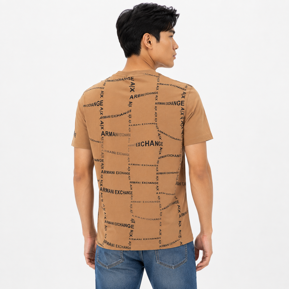 PLAYERA AlX LOGO PRINT CAMEL
