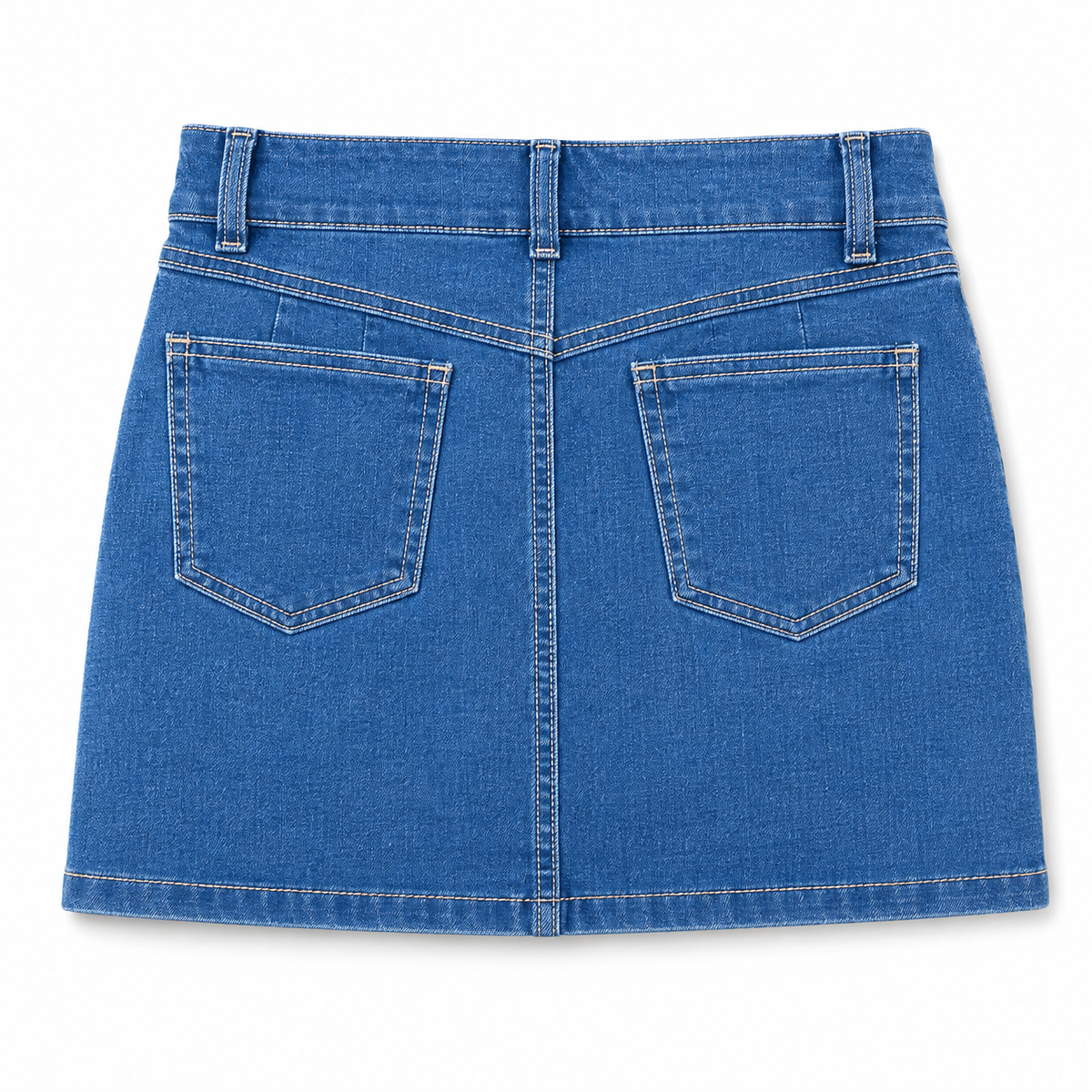 Falda Denim Cereza