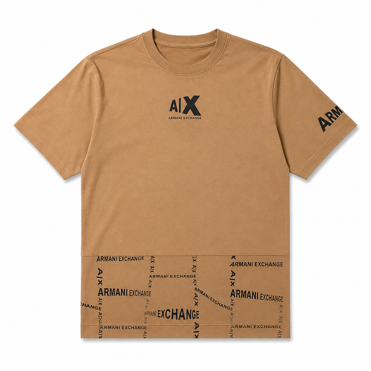PLAYERA AlX LOGO PRINT CAMEL