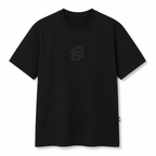PLAYERA BOSS MONOGRAM BLACK
